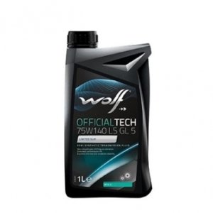 Alyva WOLF pavarų dėžės OFFICIALTECH 75W140 LS GL 5 1L