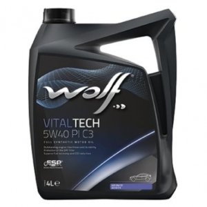 Alyva WOLF VITALTECH 5W40 PI C3 4L