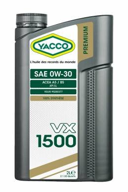 Alyva Yacco VX 1500 0W30 2L